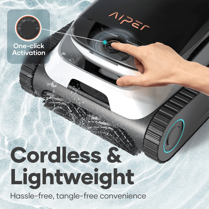 AIPER Scuba N1 baterijski robotski sesalnik za bazen