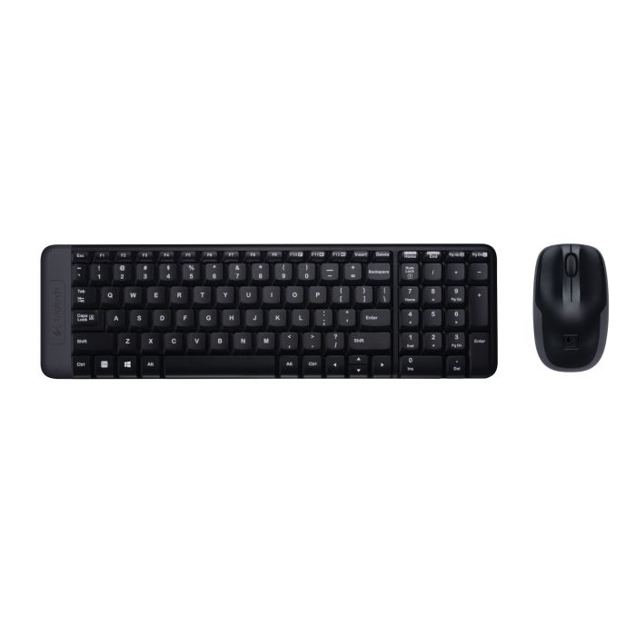 Logitech Cordless Desktop MK220 – Slo gravura
