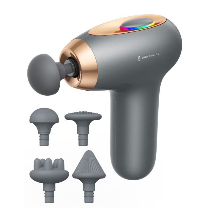 TAOTRONICS Masažna mini pištola siva