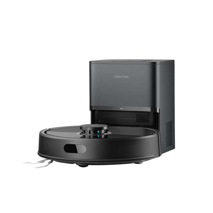 Roborock Q7 BF+ robotski sesalnik s samopraznilno postajo, črn