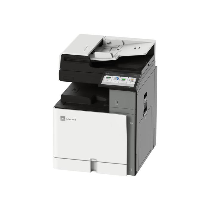 LEXMARK 20L8110 CX950se 25PPM Večfunkcijska barvna laserska naprava, pladenj in kabinet + montaža