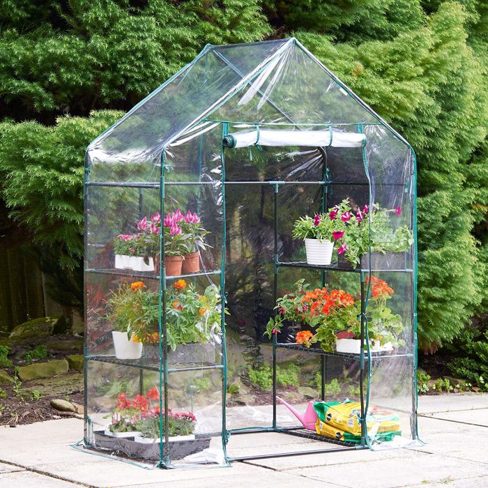 VonHaus rastlinjak 193 x 73 x 143cm
