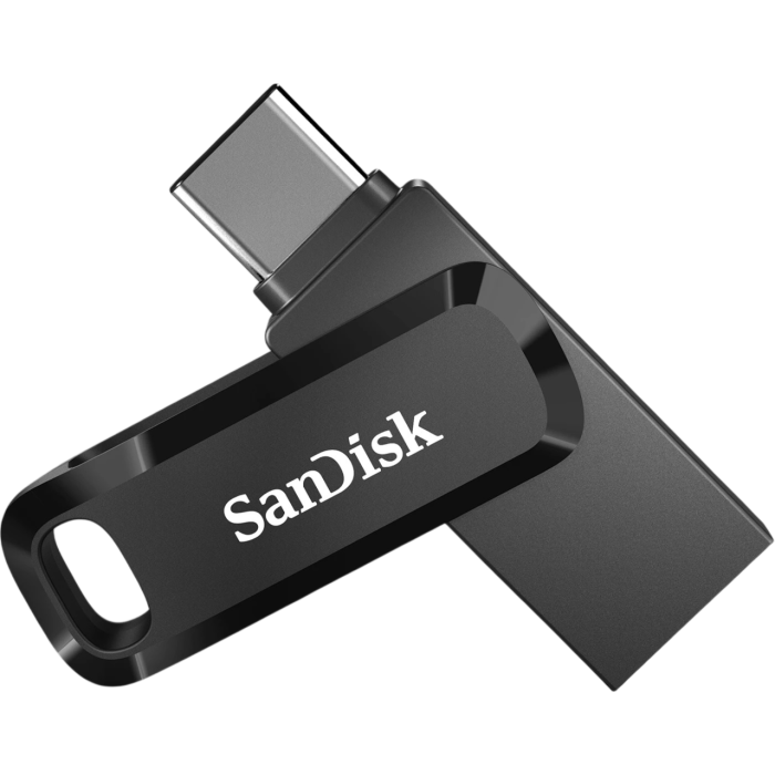 SanDisk 512GB Ultra Dual Drive Go USB-C/A 3.2 USB ključ (črn)