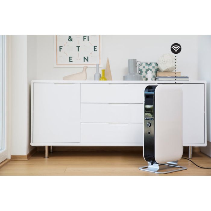MILL oljni radiator Wi-Fi 1500W bel jeklo OIL1500WIFI3
