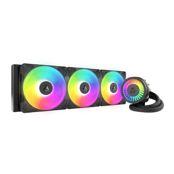 ARCTIC LIQUID FREEZER III PRO 420mm A-RGB vodno hlajenje za INTEL/AMD procesorje (črn)