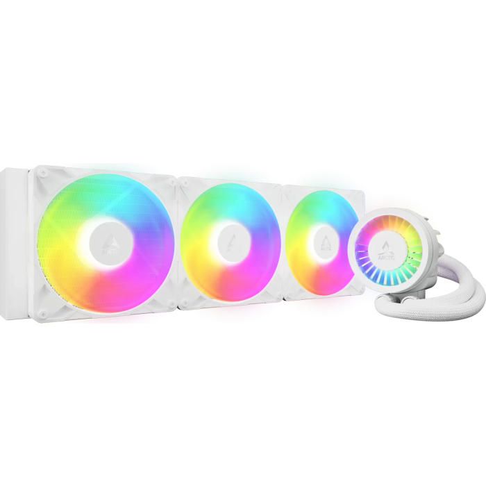 ARCTIC LIQUID FREEZER III PRO 420mm A-RGB vodno hlajenje za INTEL/AMD procesorje (bel)