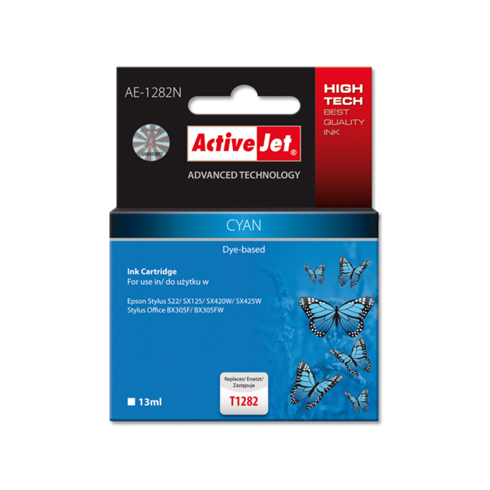ActiveJet cyan črnilo Epson T1282