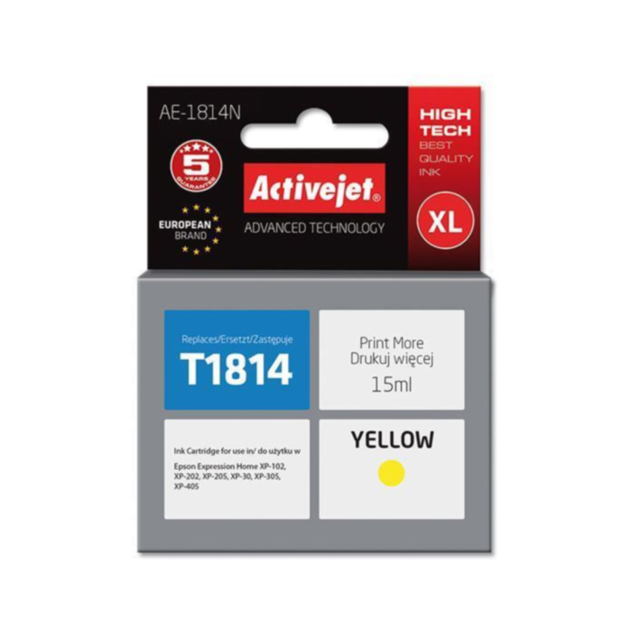 ActiveJet rumeno črnilo Epson T1814