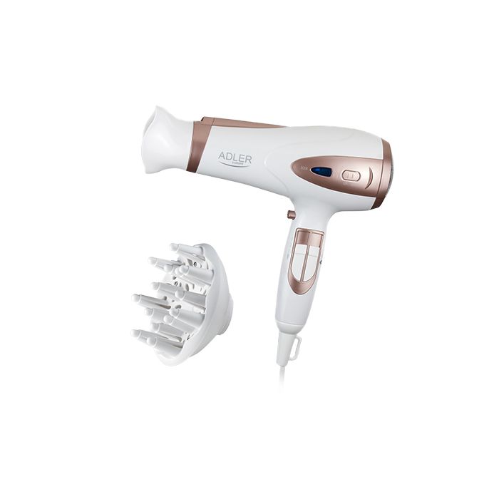 Adler ionski sušilec za lase 2200W AD 2248 bel