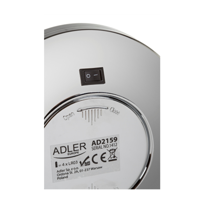 Adler kozmetično osvetljeno ogledalo