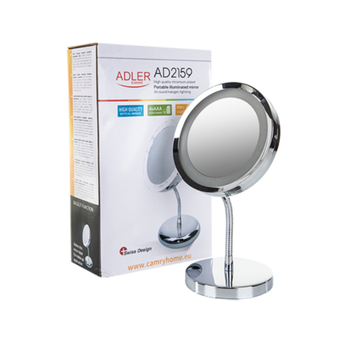 Adler kozmetično osvetljeno ogledalo