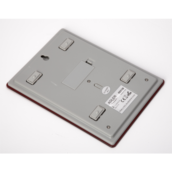 Adler kuhinjska tehtnica rdeča