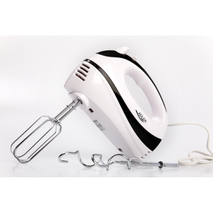 Adler ročni mešalnik črn 300 W 