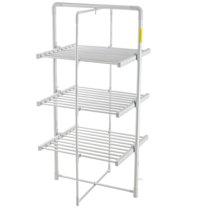 Adler pokončno zložljivo električno stojalo za sušenje oblačil 300W