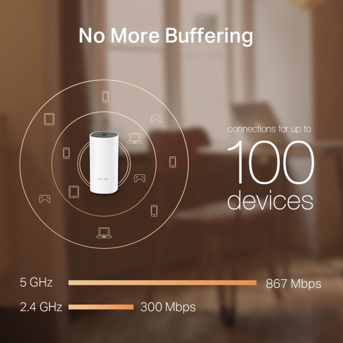 TP-LINK brezžična dostopna točka DECO M4 AC1200 - 3 pack