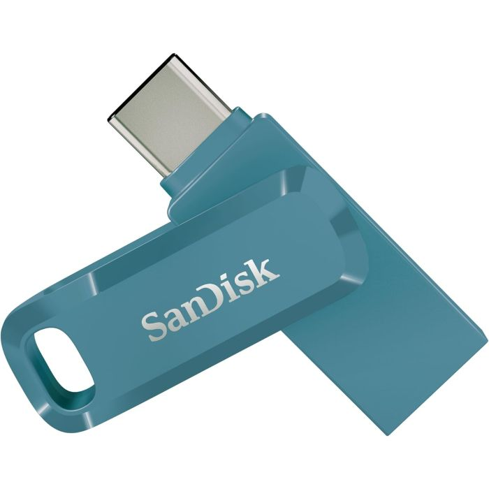 SanDisk 512GB Ultra Dual Drive Go USB-C/A 3.2 USB ključ (moder)