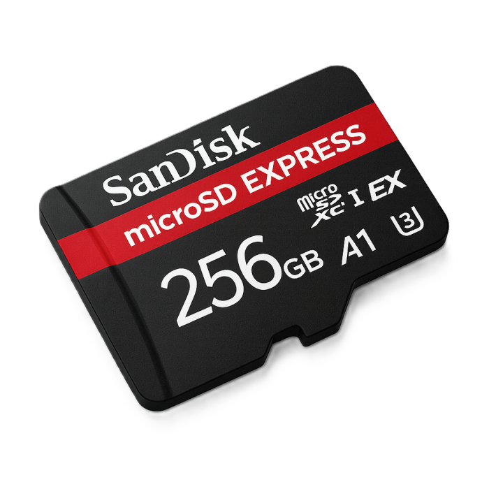 SanDisk 256GB Express NVMe UHS-I microSDXC spominska kartica