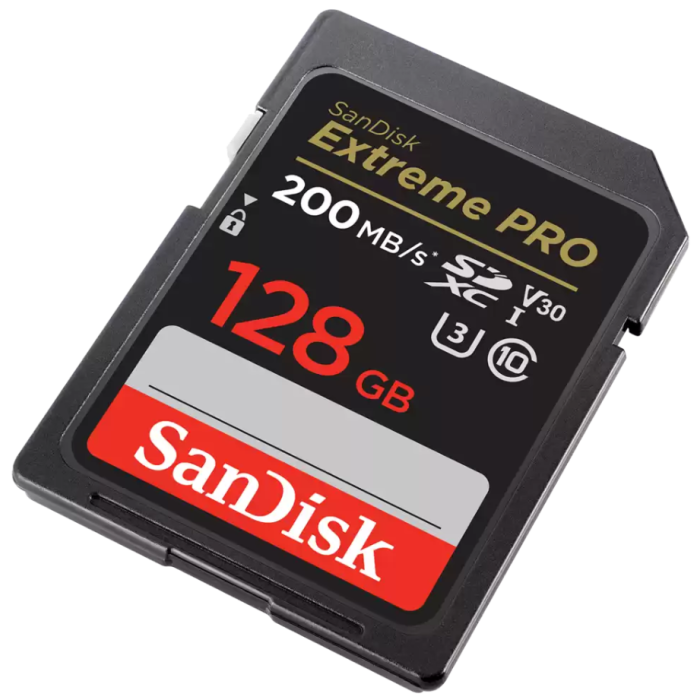 SanDisk 128GB Extreme PRO SDXC UHS-I spominska kartica