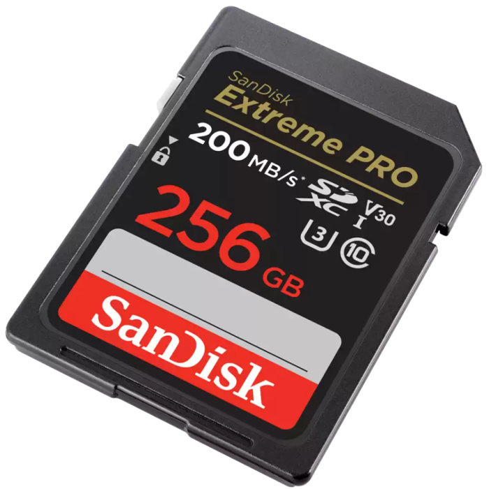 SanDisk 256GB Extreme PRO SDXC UHS-I spominska kartica