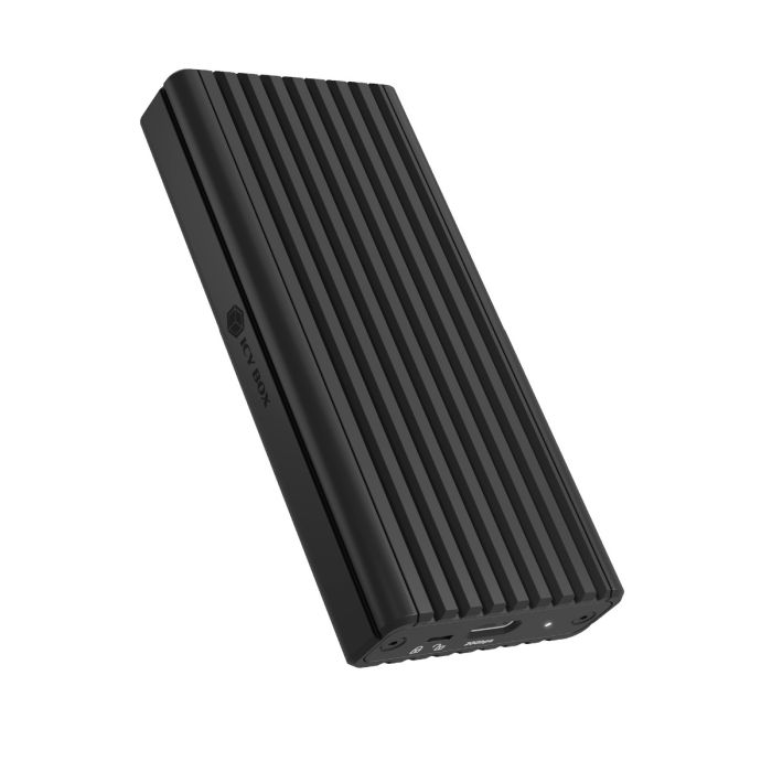 IcyBox IB-1917M-C32a ohišje za 1x M.2 NVMe SSD z USB-C 3.2 Gen 2x2 do 20 Gbit/s