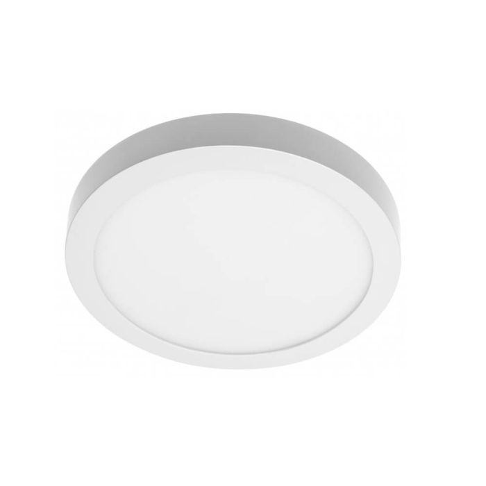 LED panel 24W 2000lm 4000K, nadgradni, okrogel, bel