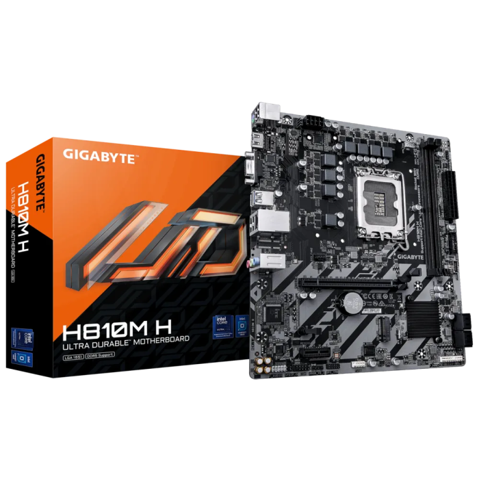 GIGABYTE H810M H, DDR5, SATA3, HDMI, USB3.2Gen1, LGA1851 mATX