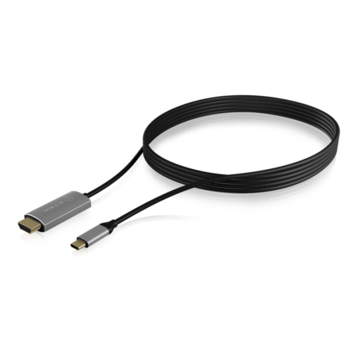IcyBox IB-CB020-C kabel iz USB-C na HDMI s podporo za 4k@60Hz
