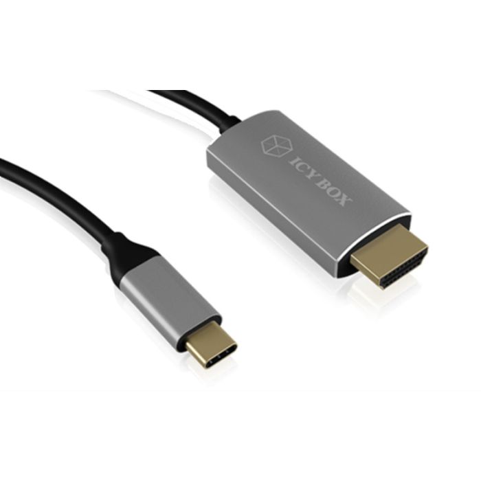 IcyBox IB-CB020-C kabel iz USB-C na HDMI s podporo za 4k@60Hz