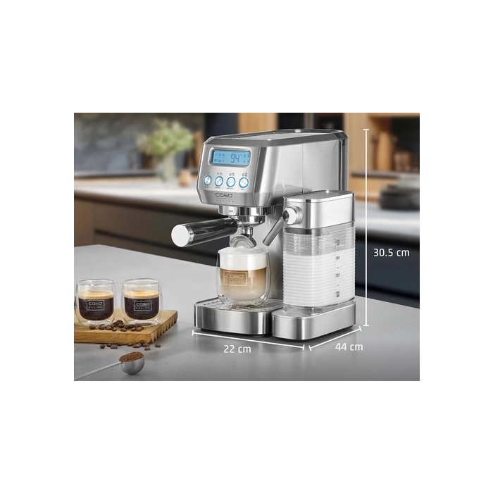 CASO Espresso Gourmet Latte kavni aparat 1350W