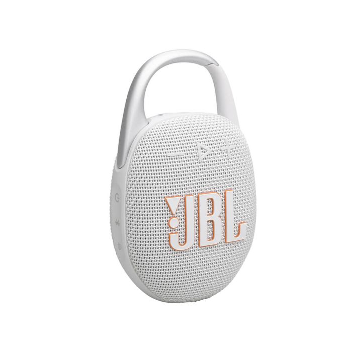 JBL CLIP 5 Bluetooth prenosni zvočnik, bel
