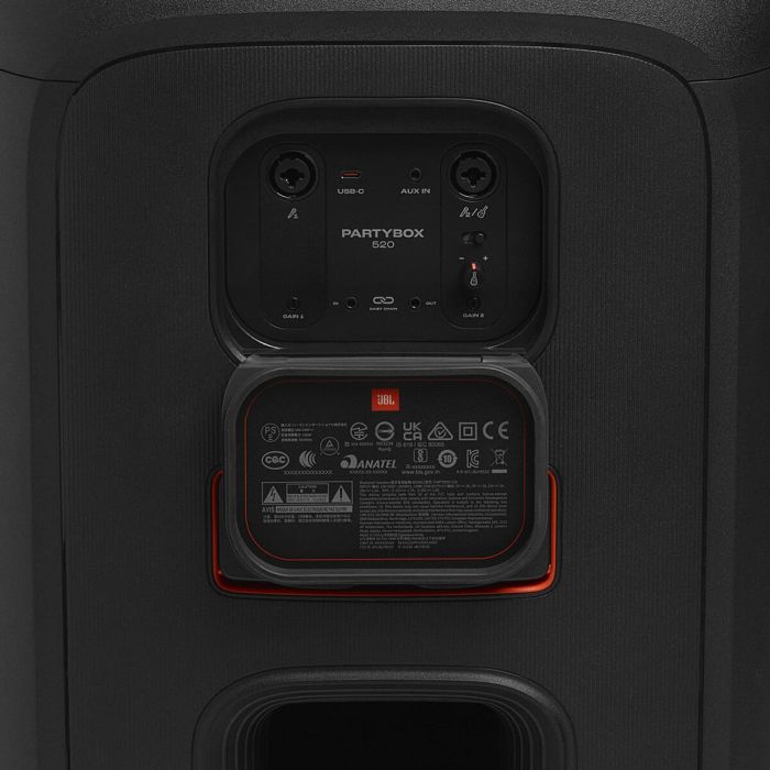 JBL PartyBox 520 prenosni zvočnik 400W, BT, RGB, USB