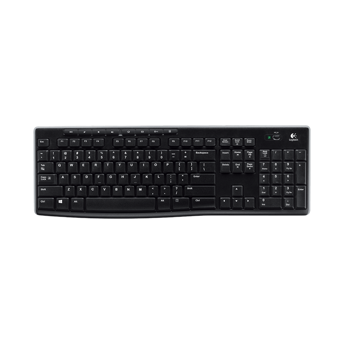 Logitech brezžična tipkovnica K270, Unifying, SLO gravura