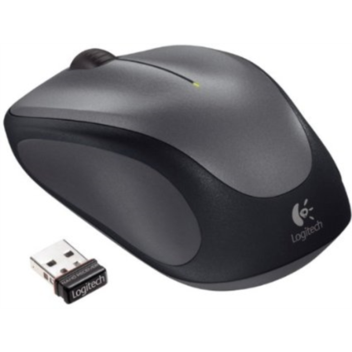 Logitech M235 Wireless mini miška, siva