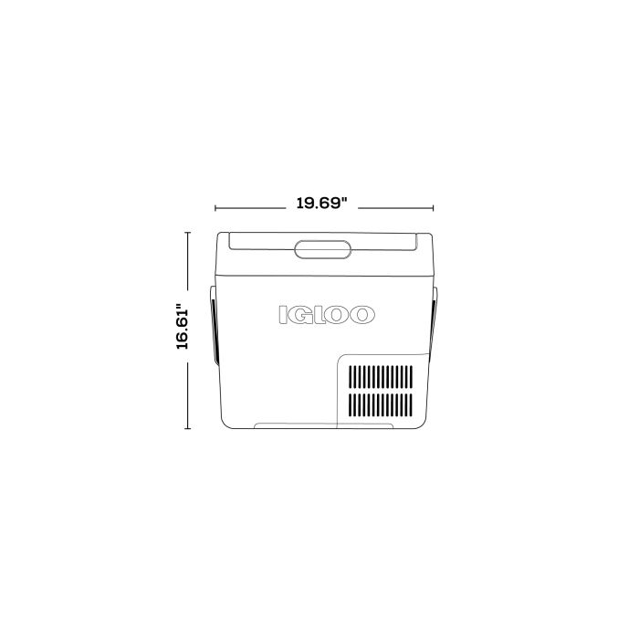 IGLOO Električni kompresorski hladilnik ICF 18 - 10,3l
