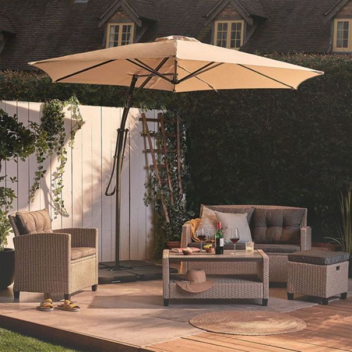 VonHaus 4x uteži  za senčnik