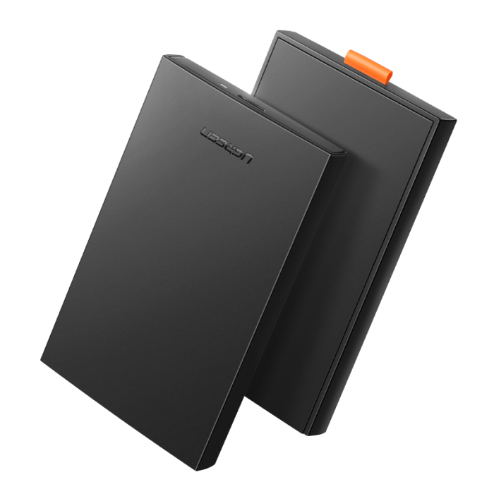Ugreen 2.5 SATA ohišje za disk črn - box