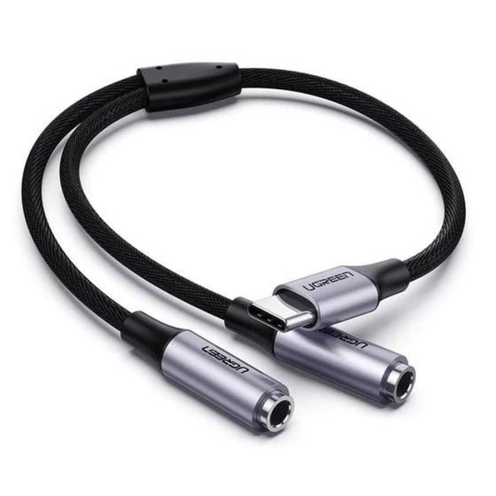 Ugreen USB-C na 3.5 mm avdio 2x 25cm - polybag