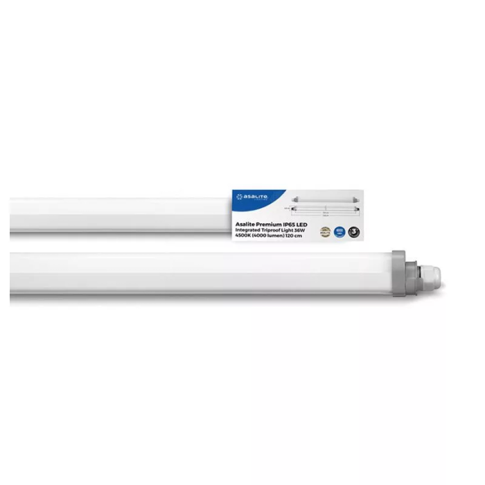 ASALITE Premium IP65 LED vgradna svetilka Triproof 120cm 36W 4500K (4000 lumnov)