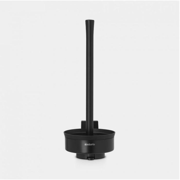 Brabantia stojalo za WC papir kovinski črno
