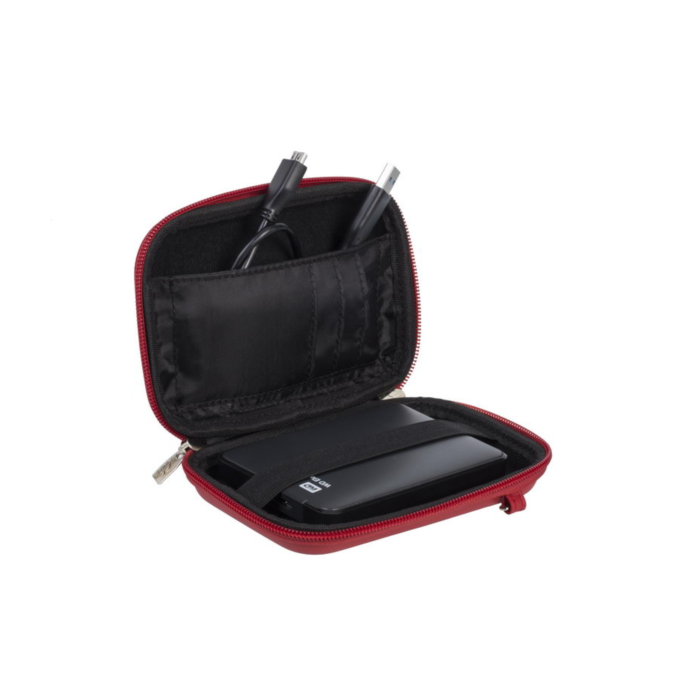 RivaCase rdeči etui za disk HDD 9101