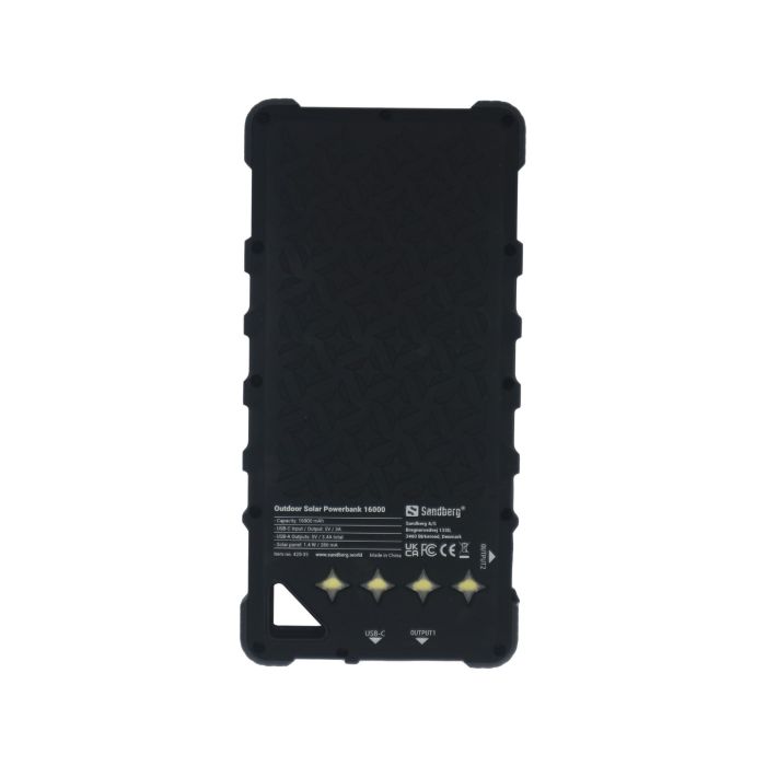 Sandberg Outdoor Solar Powerbank 16000 mAh solarna prenosna baterija