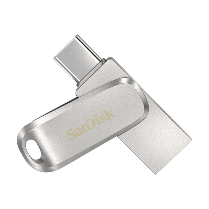 SanDisk 128GB Ultra Dual Drive Luxe USB-C/A 3.2 Gen 1 USB ključ