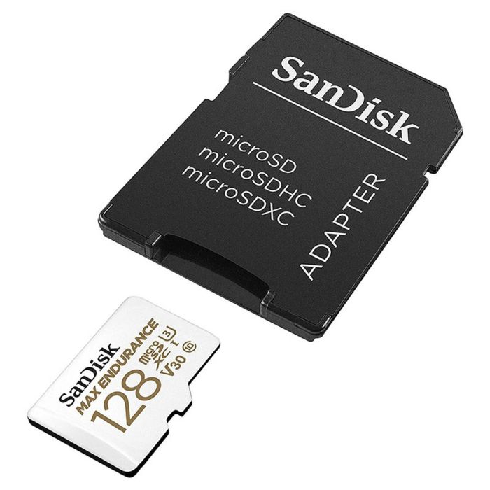 SanDisk 128GB MAX ENDURANCE microSD spominska kartica z adapterjem