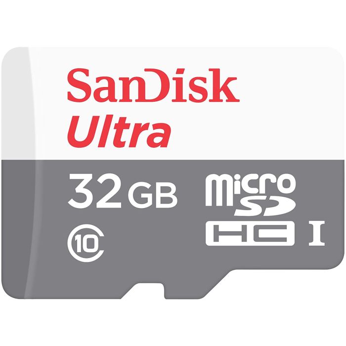SanDisk 32GB Ultra microSDHC + SD Adapter 100MB/s Class 10 UHS-I