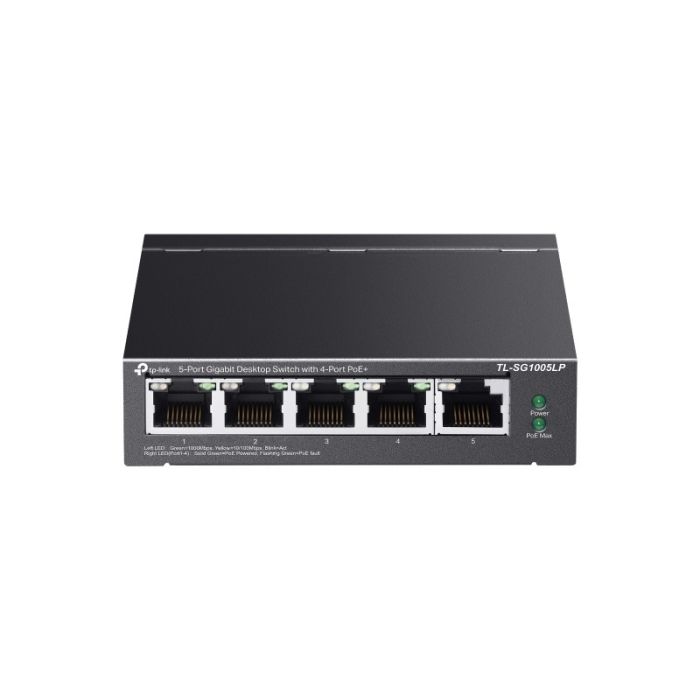 TP-LINK 5-Port Gigabit desktop switch stikalo z 4-Port PoE+