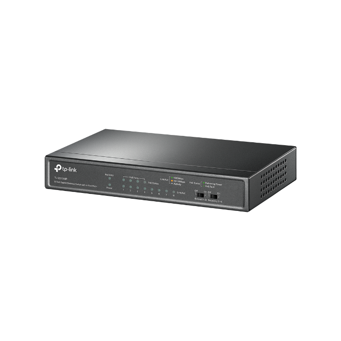 TP-LINK TL-SG1008P 8-port Gigabit Desktop Switch s 4-PoE+ porti