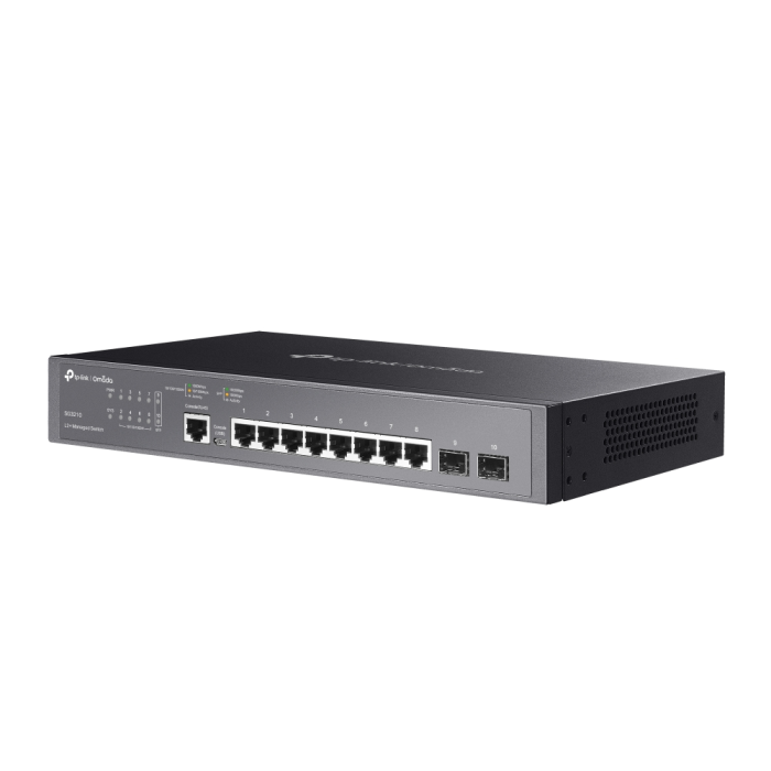 TP-LINK Omada SG3210 8-portno Gigabit L2+ upravljano stikalo 2xSFP