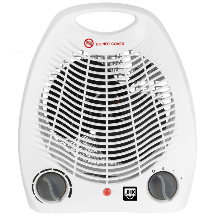 SHE ventilatorski grelnik - kalorifer z zaščito pred nagibanjem 2000W