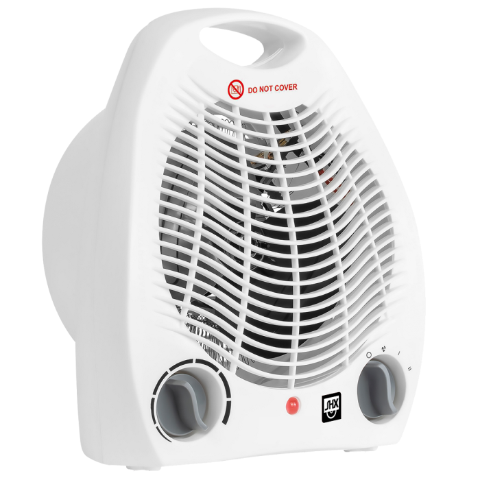 SHE ventilatorski grelnik - kalorifer z zaščito pred nagibanjem 2000W