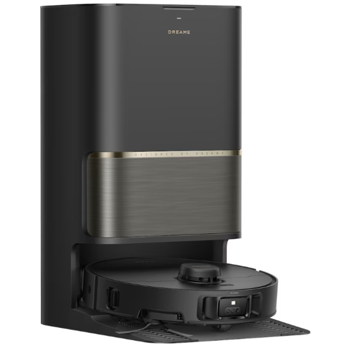 Dreame L50s Pro Ultra robotski sesalnik s samopraznilno postajo, črn
